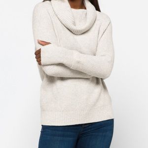 Market & Spruce Cowl Neck Sweater